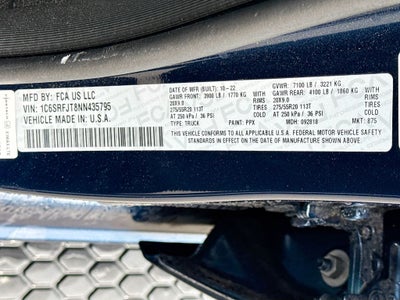 2022 RAM 1500 Laramie