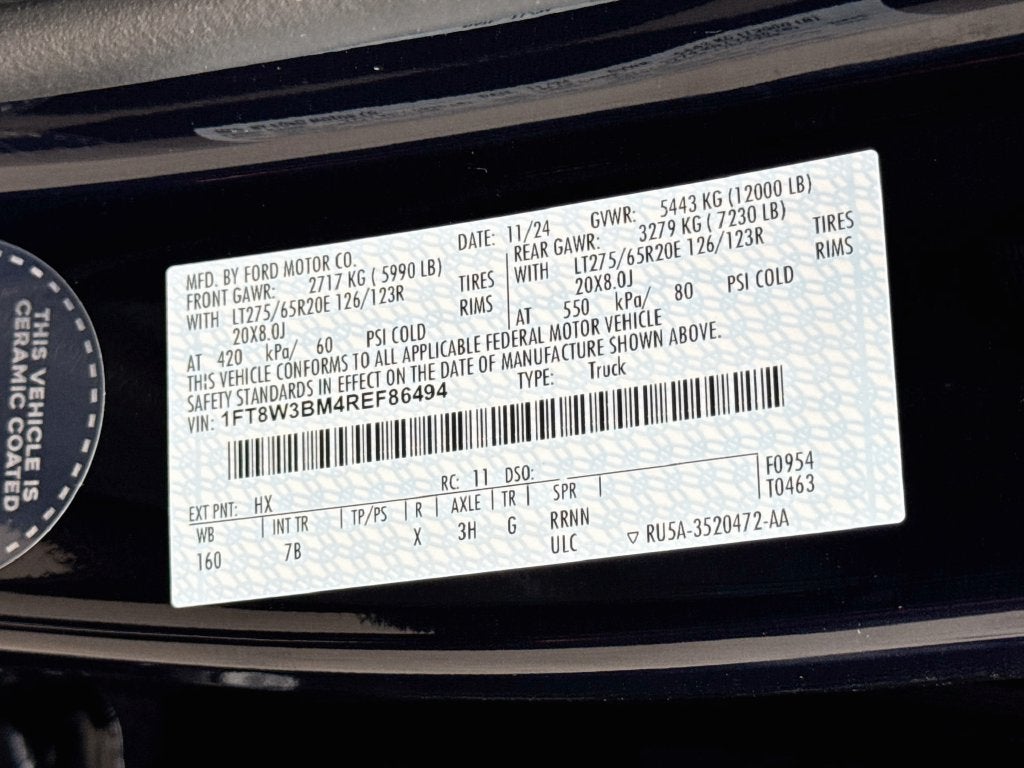 2024 Ford F-350SD Platinum