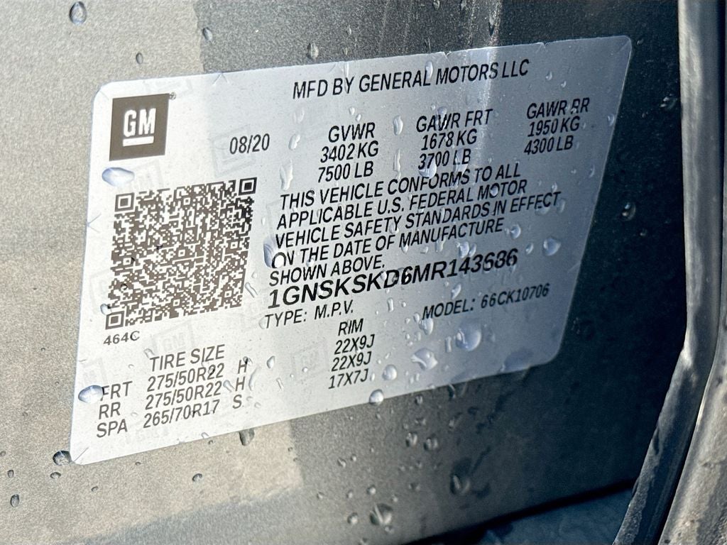 2021 Chevrolet Tahoe Premier
