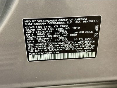 2024 Volkswagen Atlas Cross Sport 2.0T SE