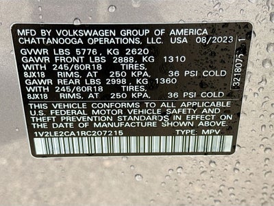 2024 Volkswagen Atlas Cross Sport 2.0T SE