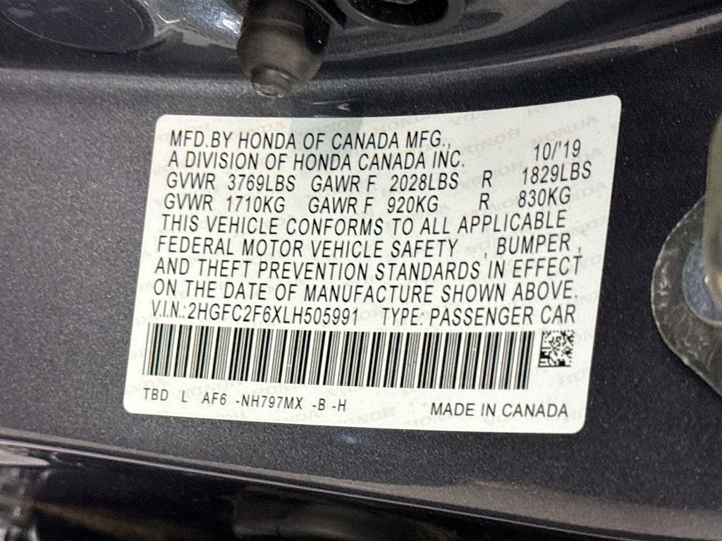 2020 Honda Civic LX