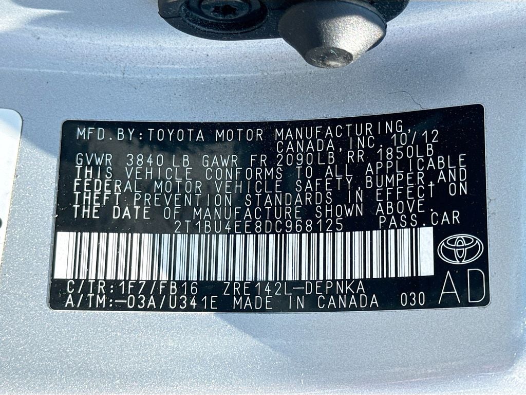 2013 Toyota Corolla LE