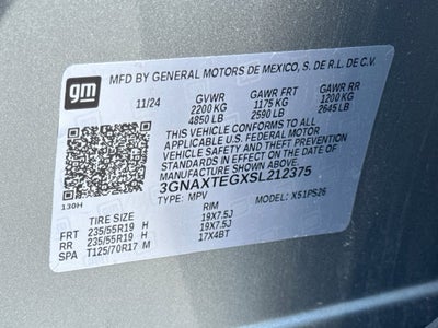 2025 Chevrolet Equinox RS
