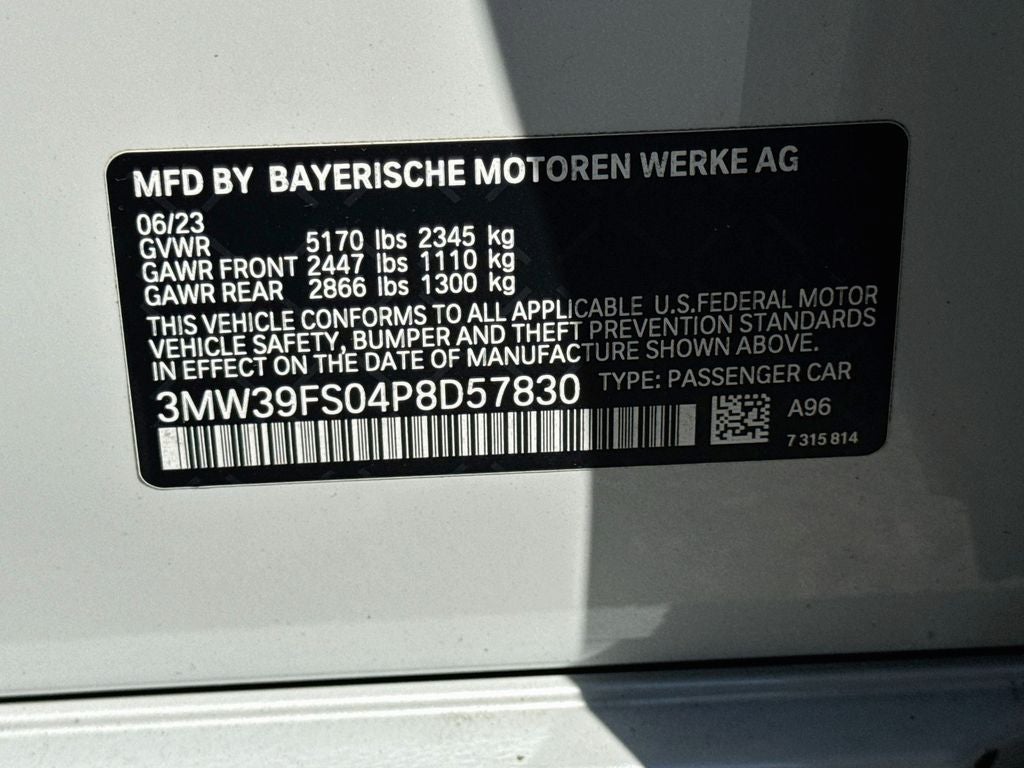 2023 BMW 3 Series 330e xDrive