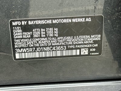 2022 BMW 3 Series 330i xDrive