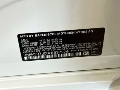 2020 BMW 330i xDrive 330i xDrive
