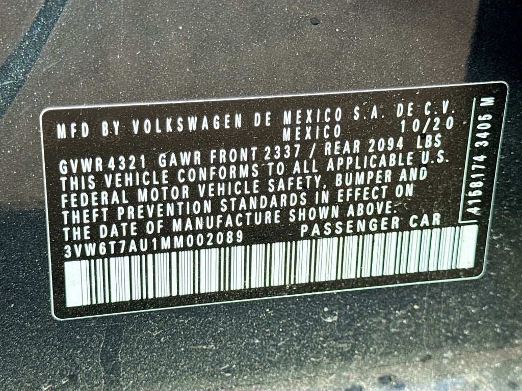 2021 Volkswagen Golf GTI 2.0T SE