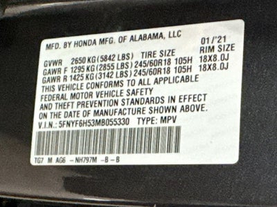 2021 Honda Pilot EX-L