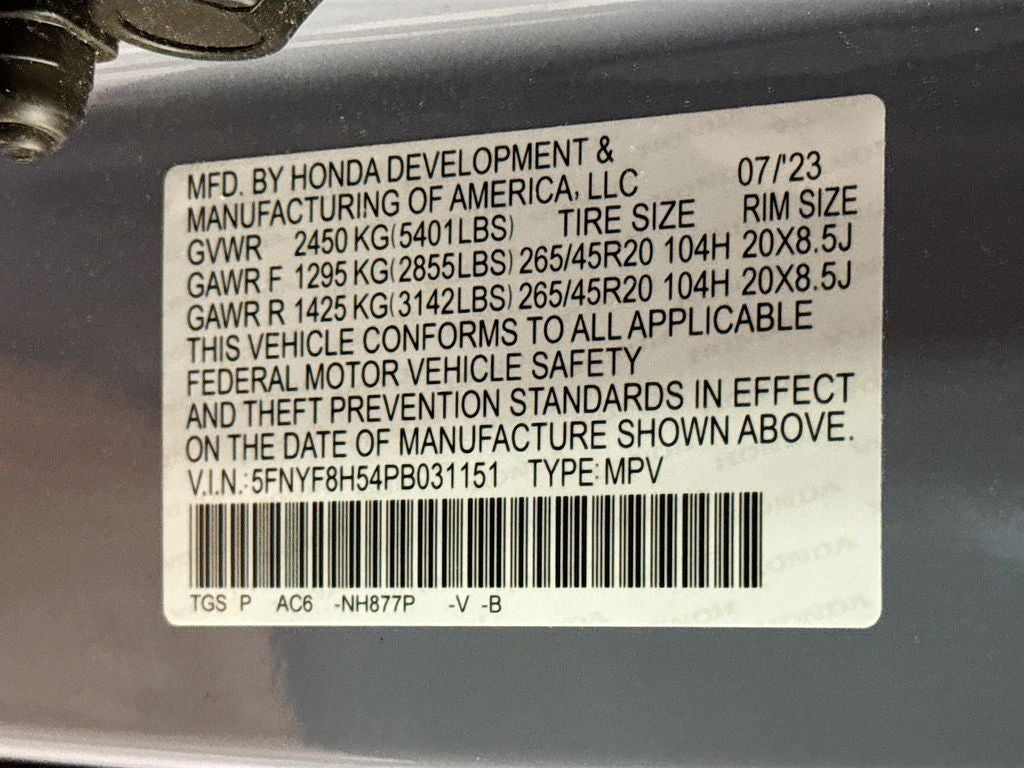 2023 Honda Passport EX-L