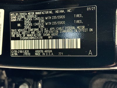2021 Toyota Highlander Hybrid Limited