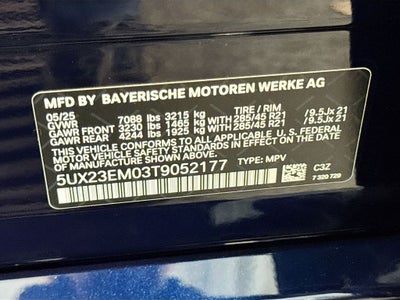 2026 BMW X7 xDrive40i