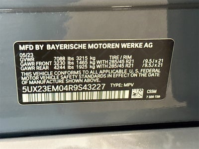 2024 BMW X7 xDrive40i