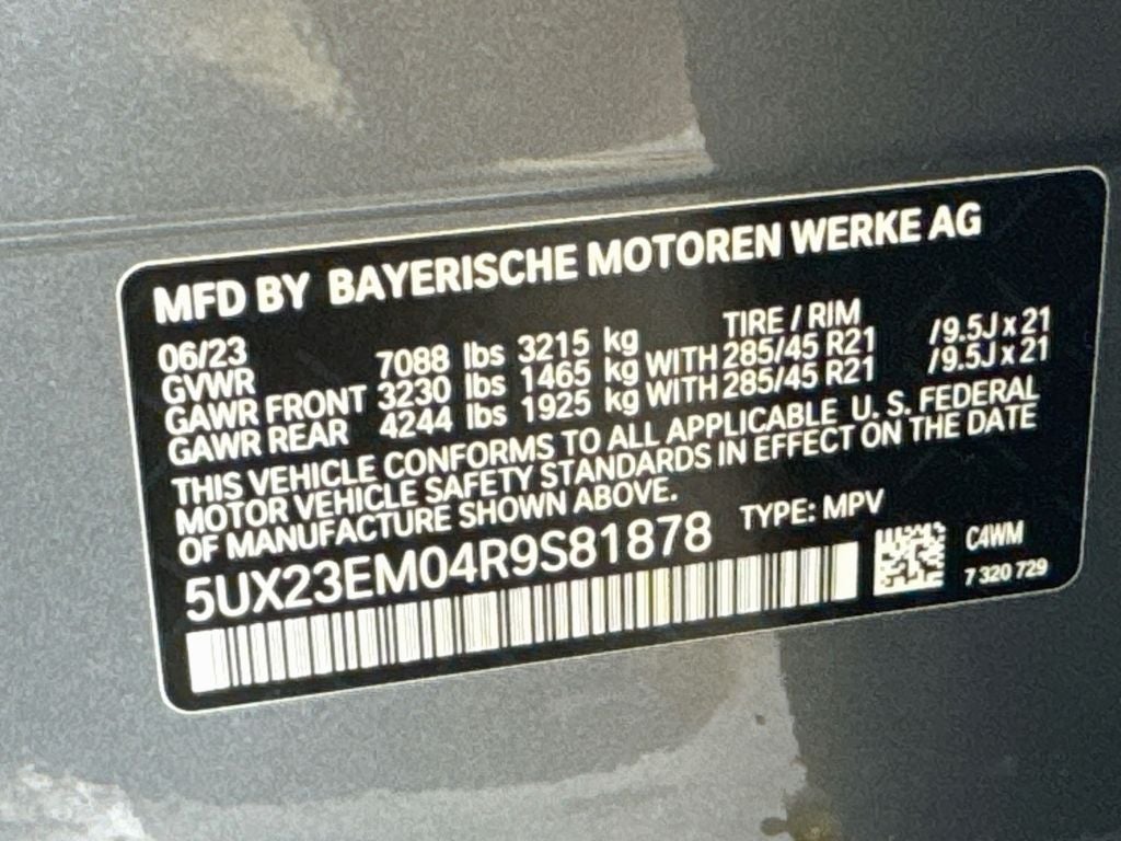 2024 BMW X7 xDrive40i