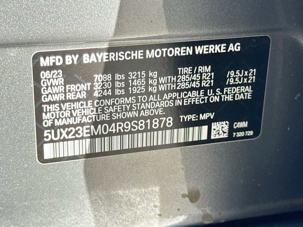 2024 BMW X7 xDrive40i