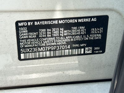 2023 BMW X7 xDrive40i