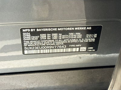 2024 BMW X5 xDrive40i