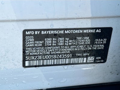 2025 BMW X5 xDrive40i