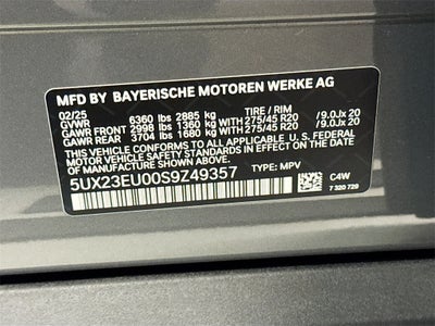2025 BMW X5 xDrive40i