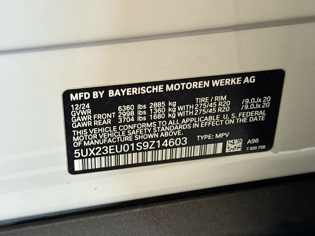 2025 BMW X5 xDrive40i