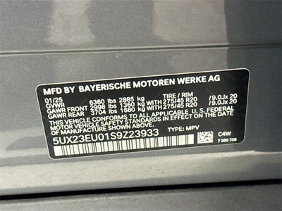 2025 BMW X5 xDrive40i