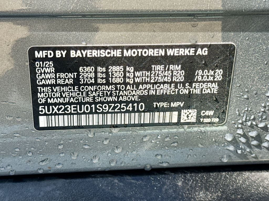2025 BMW X5 xDrive40i