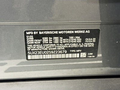 2025 BMW X5 xDrive40i