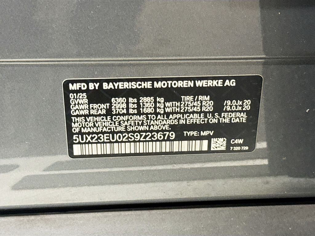 2025 BMW X5 xDrive40i