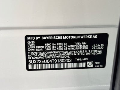 2026 BMW X5 xDrive40i