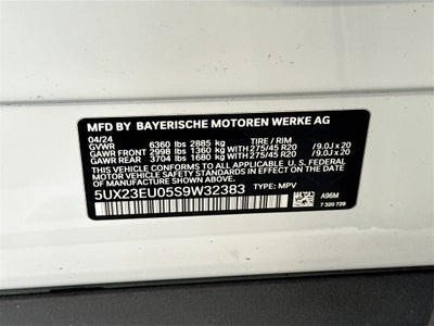 2025 BMW X5 xDrive40i