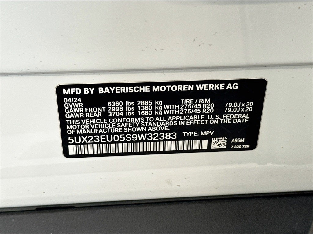 2025 BMW X5 xDrive40i