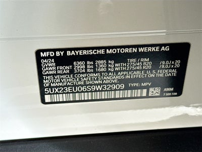 2025 BMW X5 xDrive40i