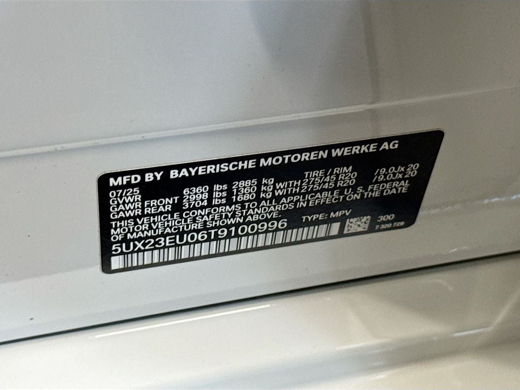 2026 BMW X5 xDrive40i