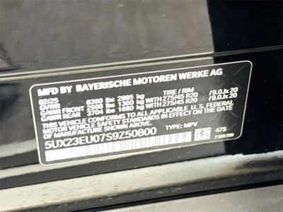 2025 BMW X5 xDrive40i