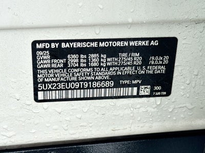 2026 BMW X5 xDrive40i