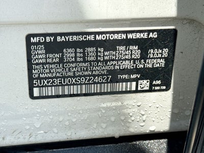 2025 BMW X5 xDrive40i