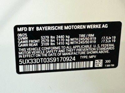 2025 BMW X4 xDrive xDrive30i