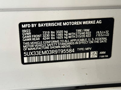 2024 BMW X7 M60i