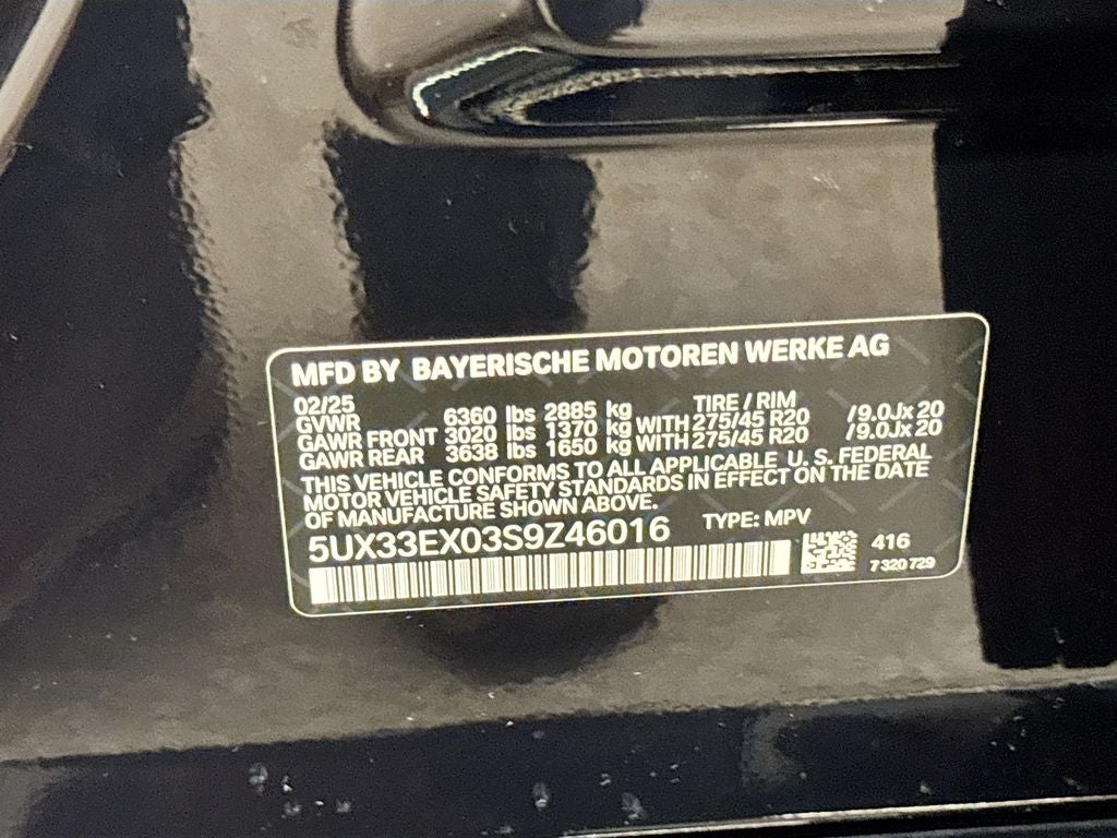 2025 BMW X6 xDrive40i