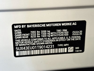 2026 BMW X5 xDrive50e