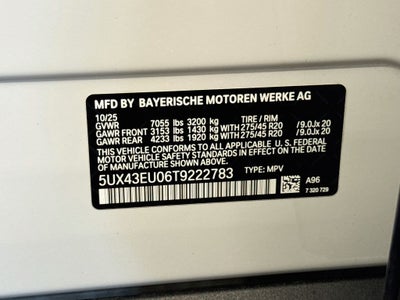 2026 BMW X5 xDrive50e