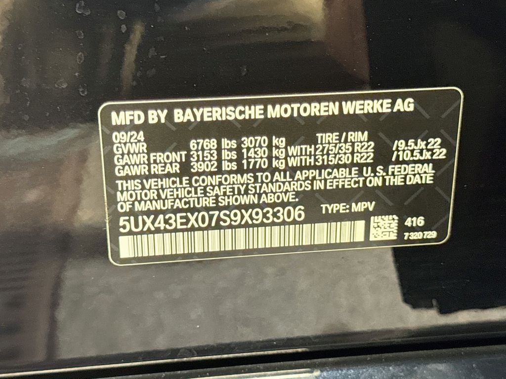 2025 BMW X6 M60i