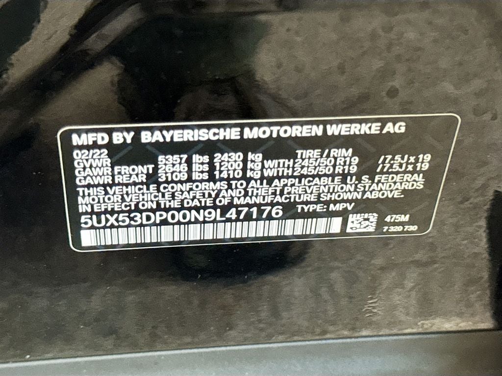 2022 BMW X3 xDrive30i