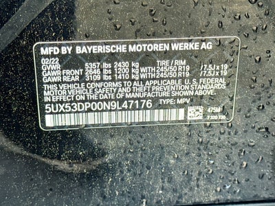 2022 BMW X3 xDrive30i