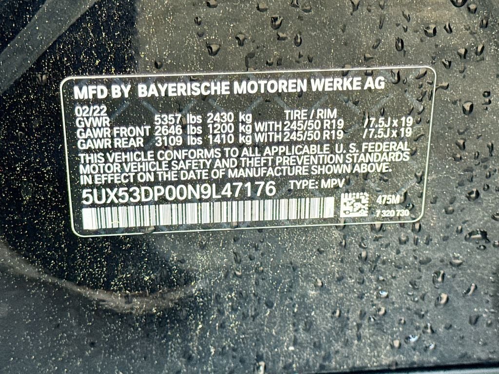 2022 BMW X3 xDrive30i