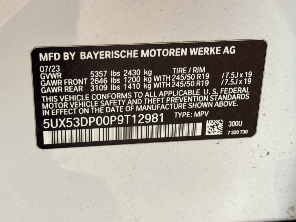 2023 BMW X3 xDrive30i