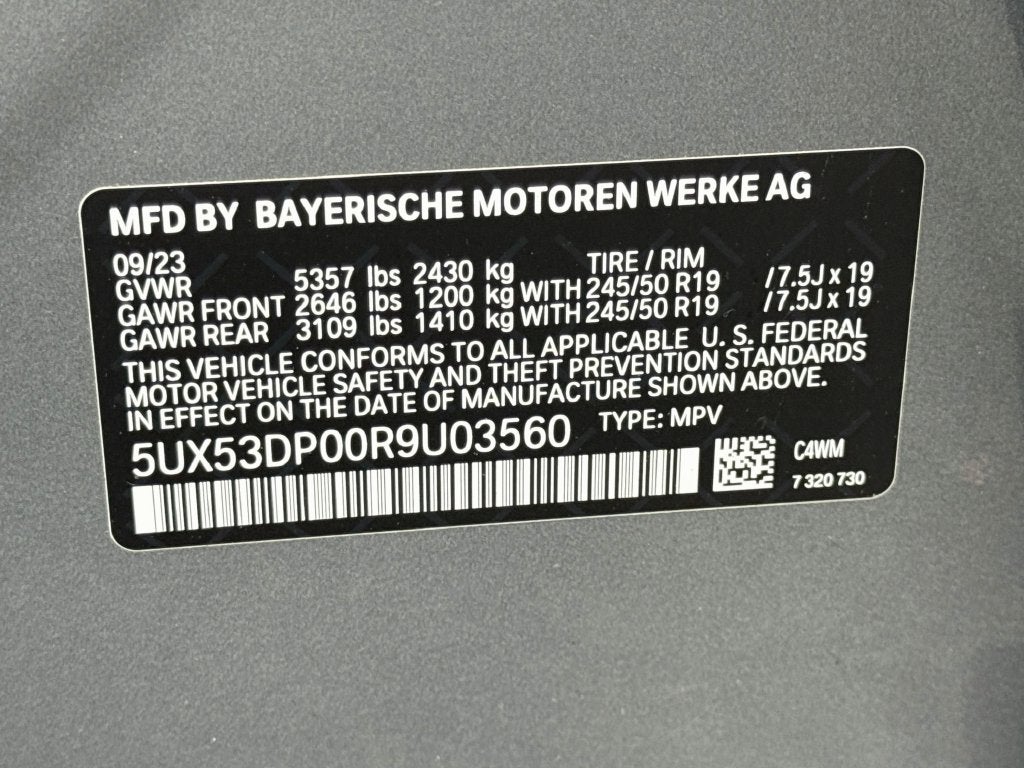2024 BMW X3 xDrive30i