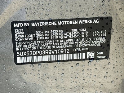2024 BMW X3 xDrive30i