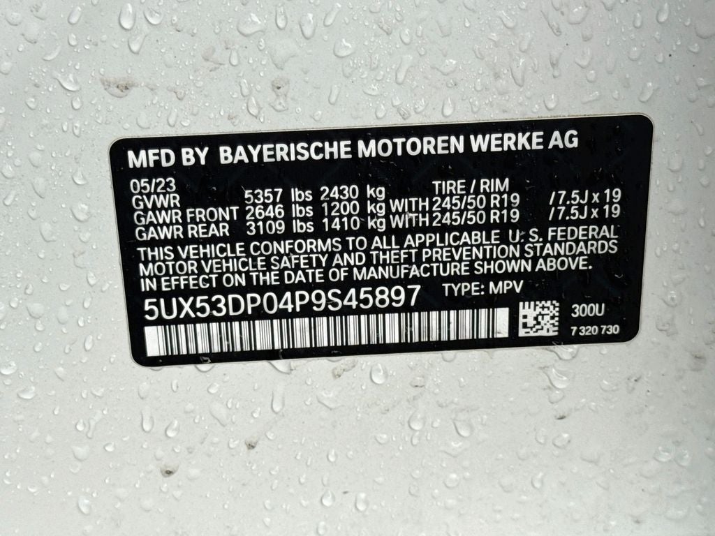 2023 BMW X3 xDrive30i