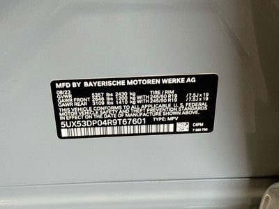 2024 BMW X3 xDrive30i